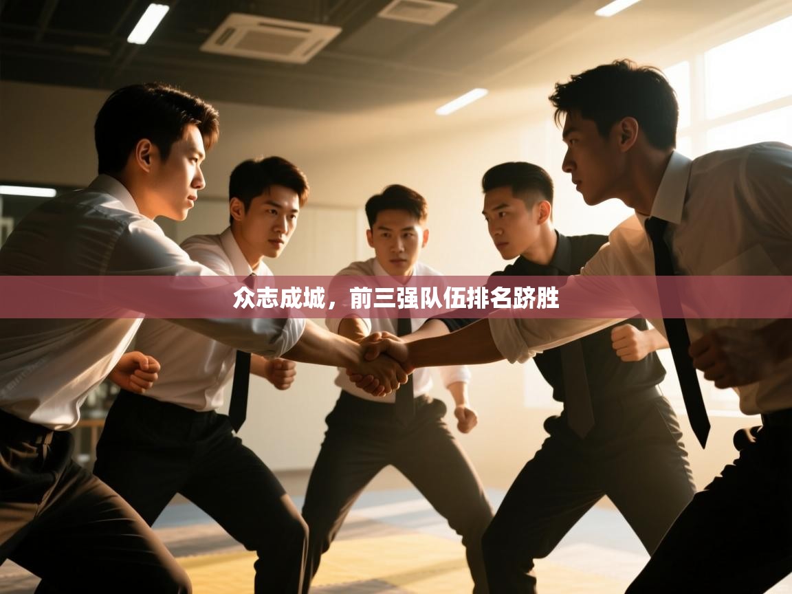 众志成城,前三强队伍排名跻胜